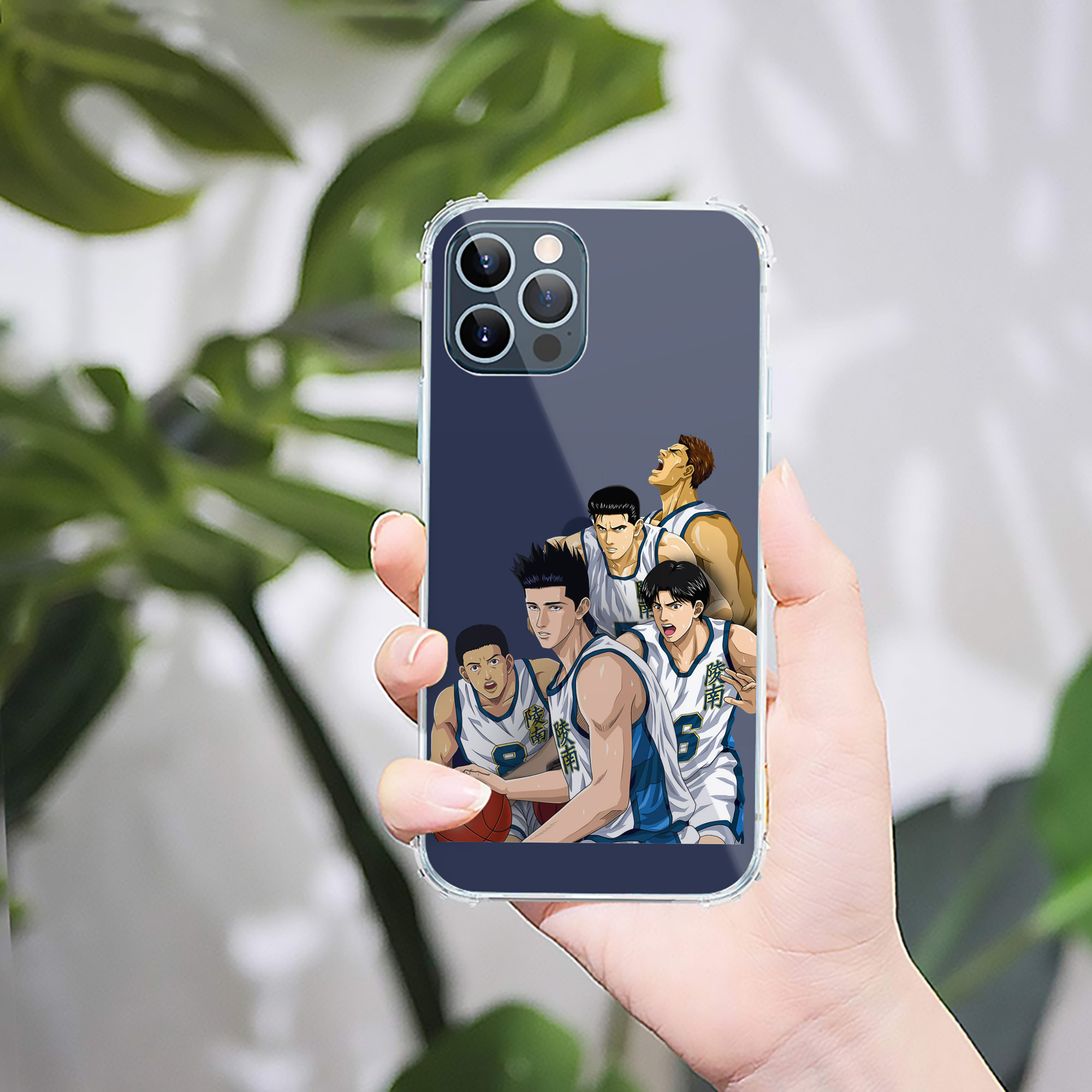 （画像用） SLAM DUNK／スラムダンク 【iPhone 12シリーズ対応】透明スマホケース（クリアソフトケース）